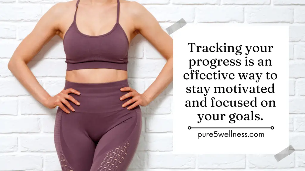 Regularly track progress